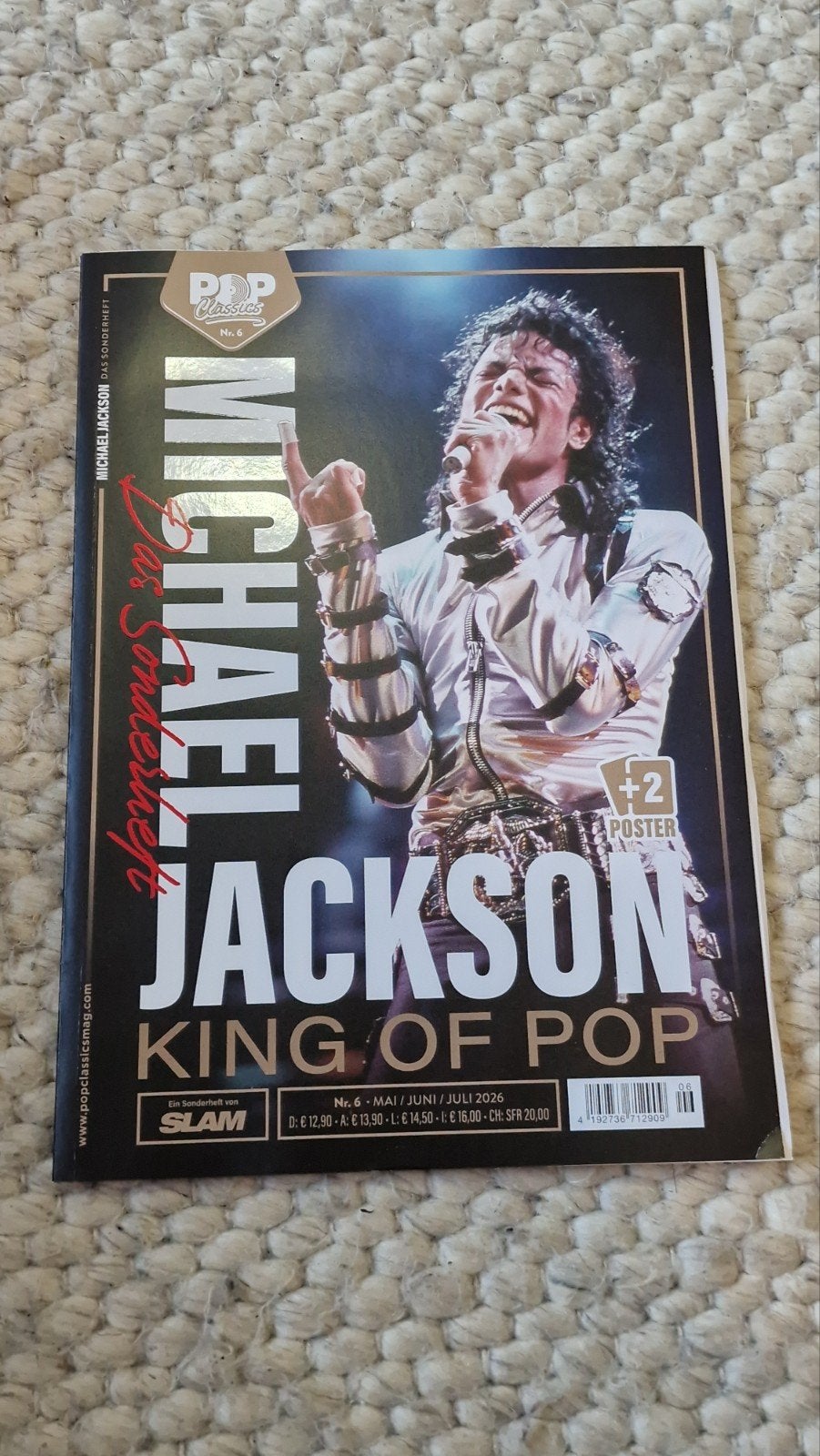 Nieuw Michael Jackson magazine, gelimiteerd met COA, Verzenden, Nieuw