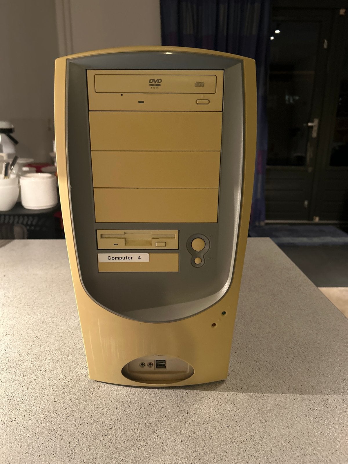 Vintage Desktop PC - Retro Computer Behuizing, Computers en Software, Ophalen of Verzenden