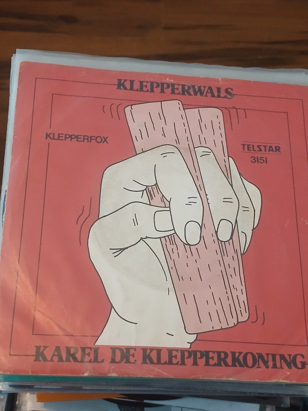 KAREL DE KLEPPERKONING klepperwals TELSTAR 3151, Cd's en Dvd's, Ophalen of Verzenden, Zo goed als nieuw, Overige formaten, Levenslied of Smartlap