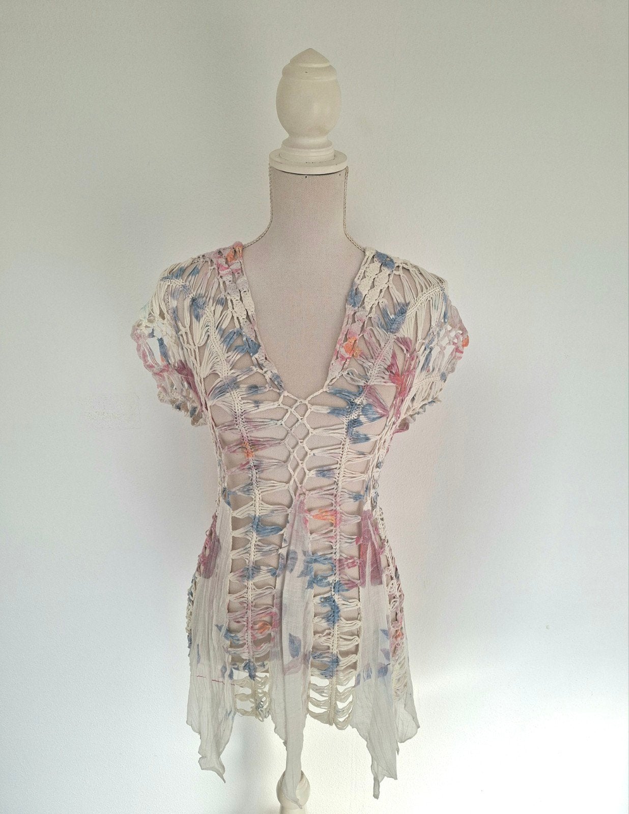 Ibiza Tuniek Maat One Size, Ophalen of Verzenden, Zo goed als nieuw, Maat 38/40 (M), Overige kleuren