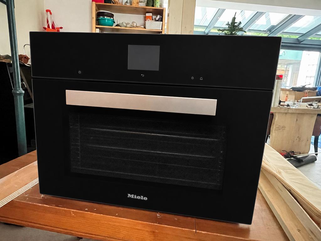 Miele DG6600 Stoomoven - Zo goed als nieuw, Witgoed en Apparatuur, Ovens, Oven, 60 cm of meer, Inbouw, Ophalen