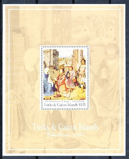 Turks & Caicos eilanden 1991 M1045 blok 111 pf., Ophalen of Verzenden, Postfris, Midden-Amerika