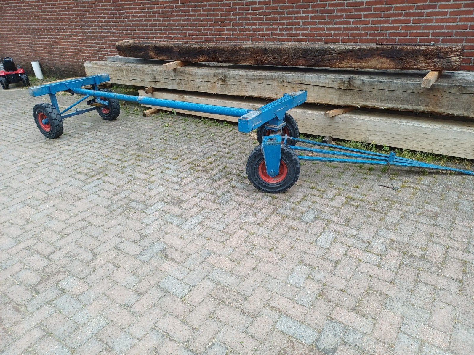 Transsport kar / Houtkar, 100 liter of meer, Ophalen, Gebruikt, Transportkar