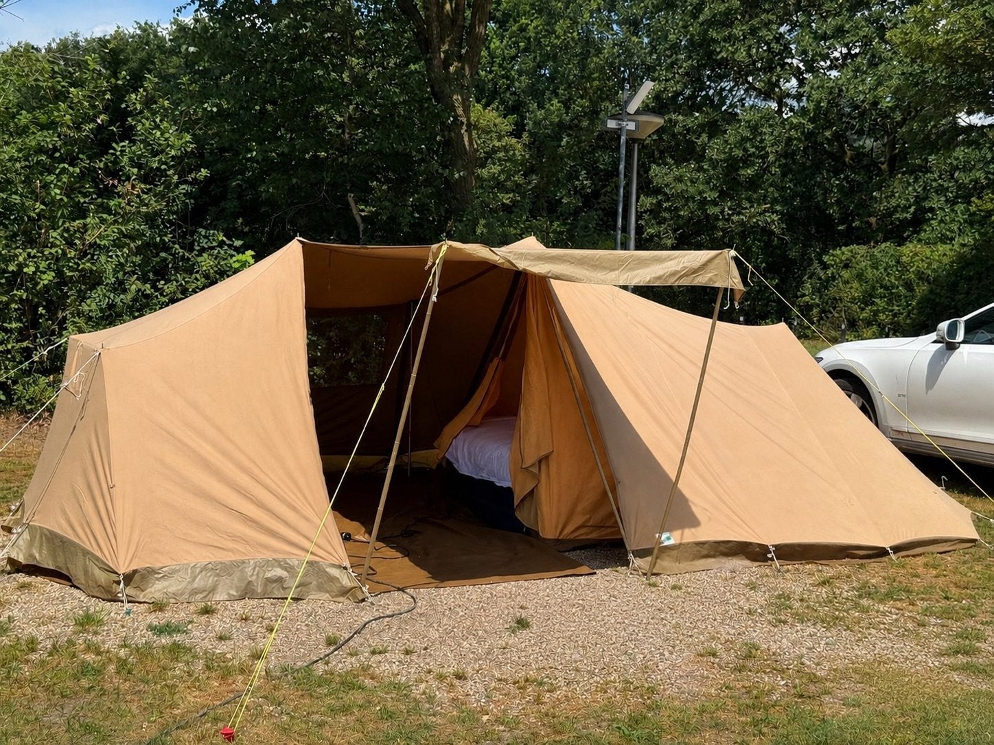 Koopje: ESVO Mohawk lichtgewicht tent, Caravans en Kamperen, Tenten, Ophalen, Gebruikt, Tot en met 4
