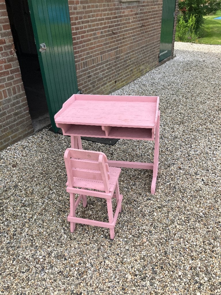 Steigerhout bureau kinderkamer, Kinderen en Baby's, Kinderkamer | Tafels en Stoelen, Ophalen, Gebruikt, Tafel(s)