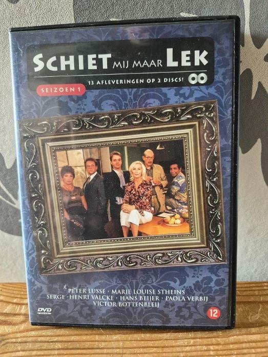 Schiet Mij Maar Lek - Seizoen 1 met Peter Lusse, Seizoen 1, Ophalen of Verzenden, Zo goed als nieuw, Komedie