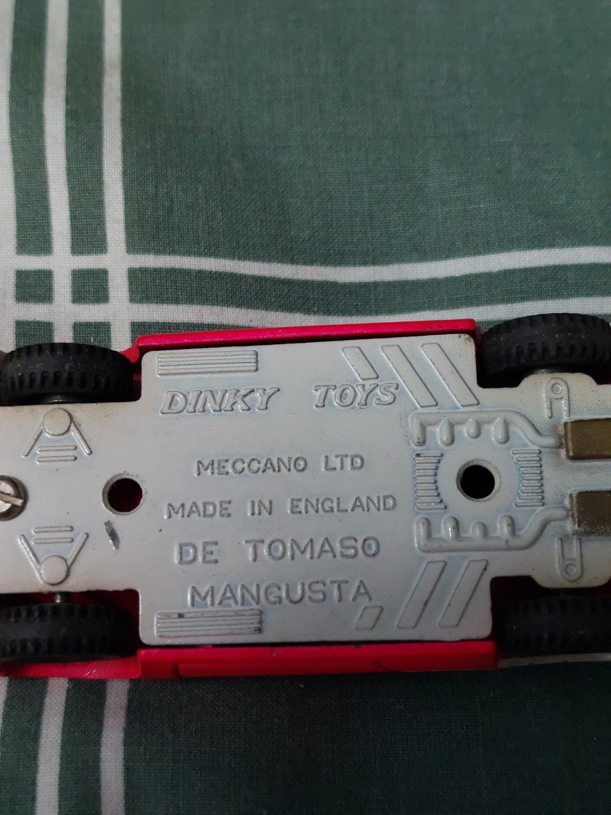 Dinky Toys De Tomaso Mangusta - Vintage Speelgoedauto, Ophalen of Verzenden, Gebruikt