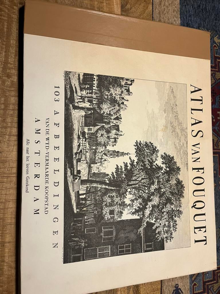 Atlas van Fouquet, Antiek en Kunst, Kunst | Etsen en Gravures, Ophalen