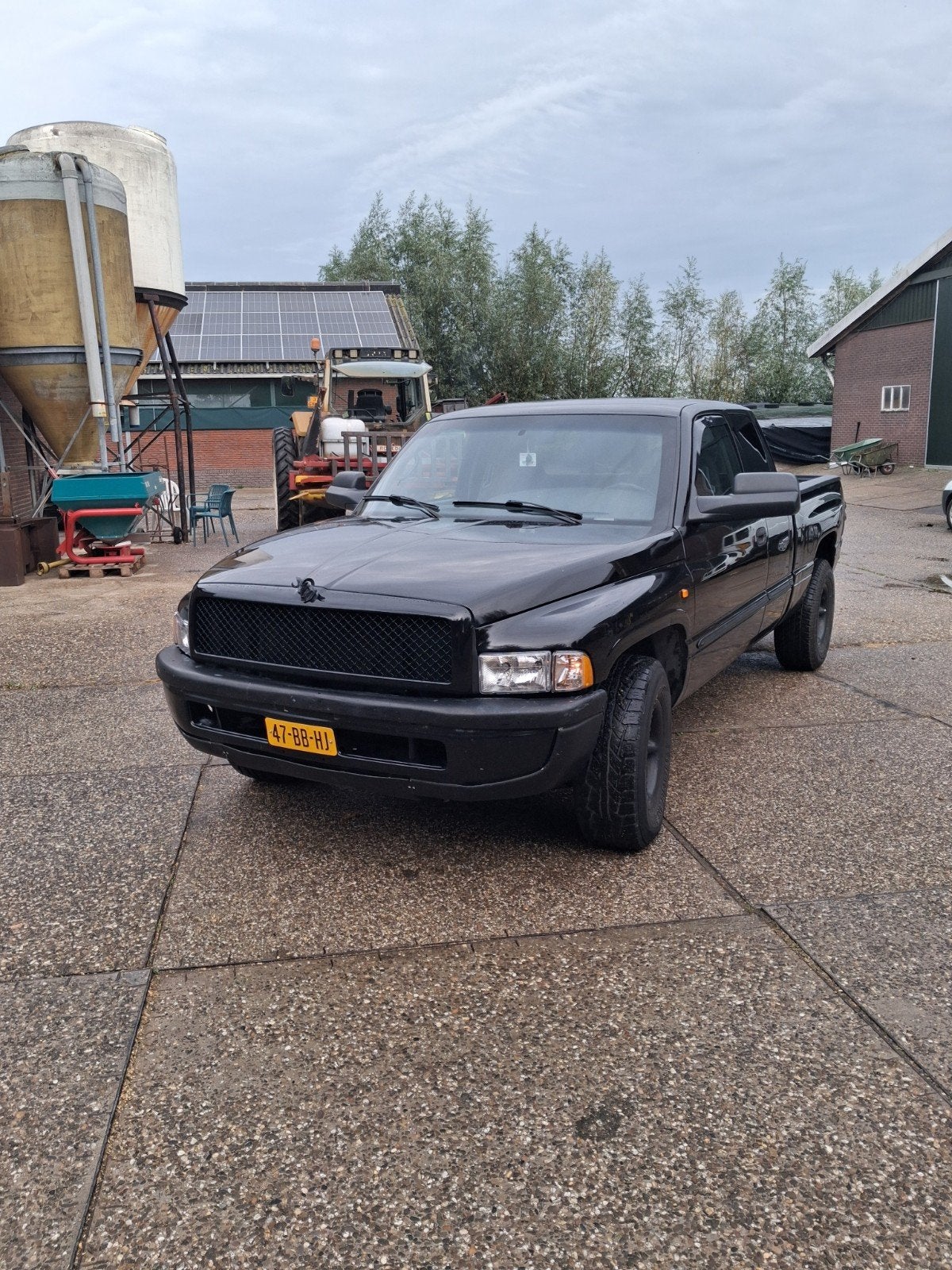 Dodge RAM 1500 1999 Gen. 2 Zwart 5,9 L V8 Laramie SLT, 8 cilinders, Overige carrosserieën, Zwart, 6 stoelen