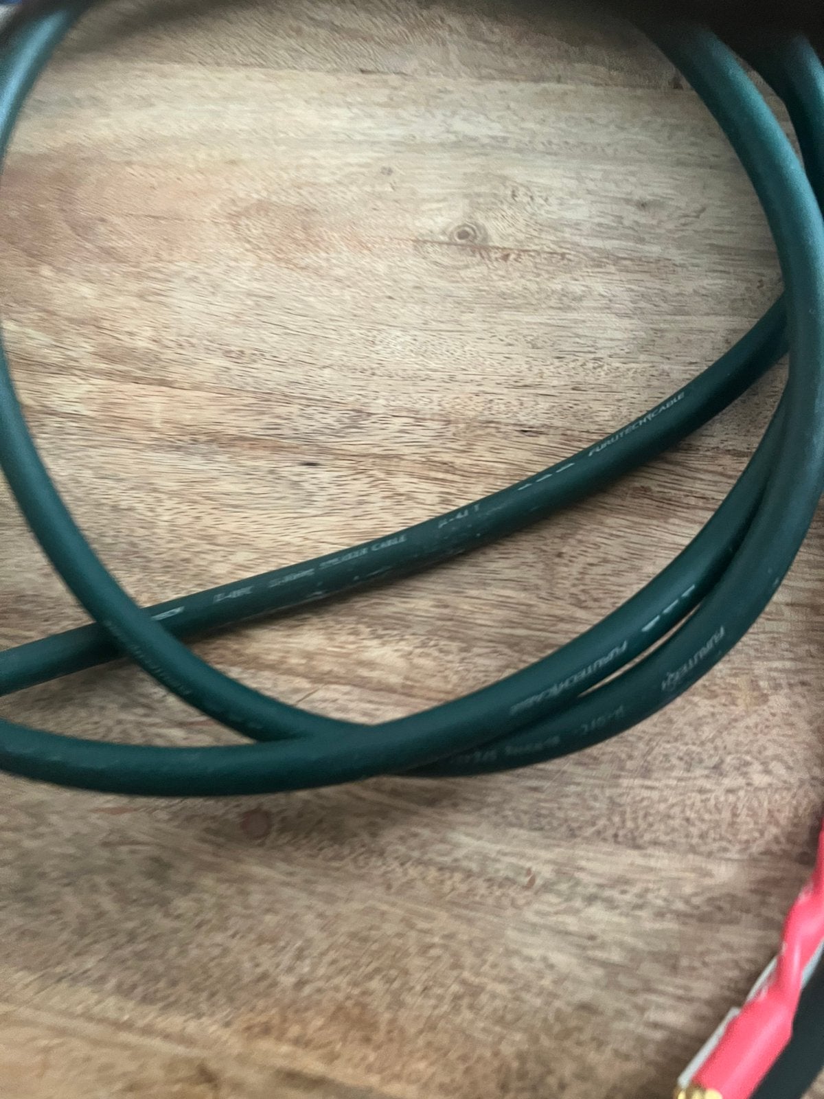 Furutech µ-4.1T Luidsprekerkabel afgemonteerd, Ophalen, Zo goed als nieuw, 2 tot 5 meter, Luidsprekerkabel