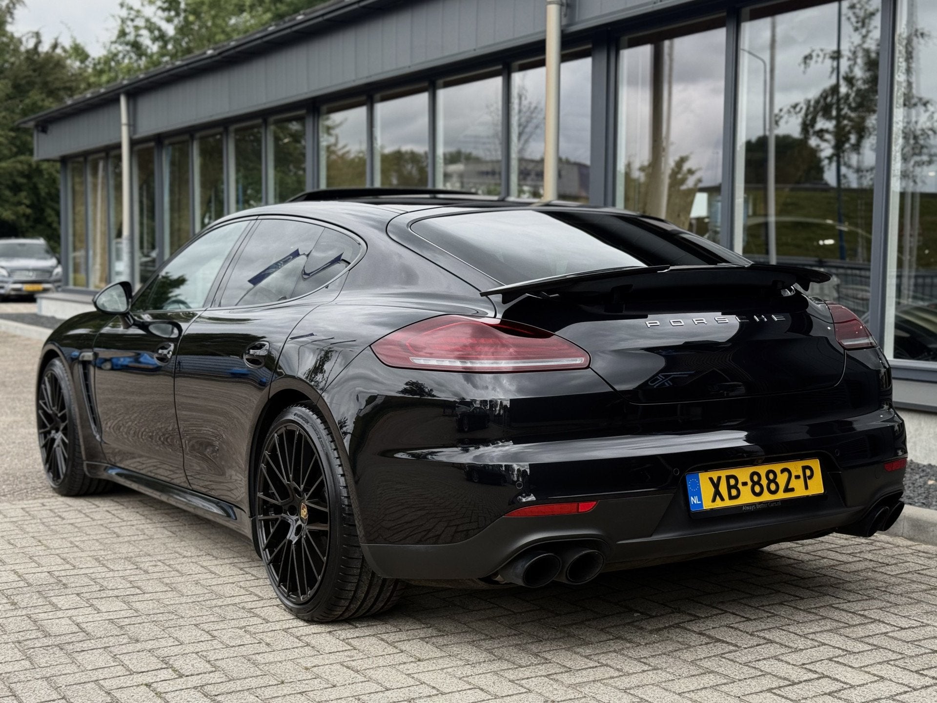 Porsche Panamera 4.8 GTS Schuifdak Sport-Chrono (bj 2015), Auto's, Automaat, Dealer onderhouden, Gebruikt, 4 stoelen