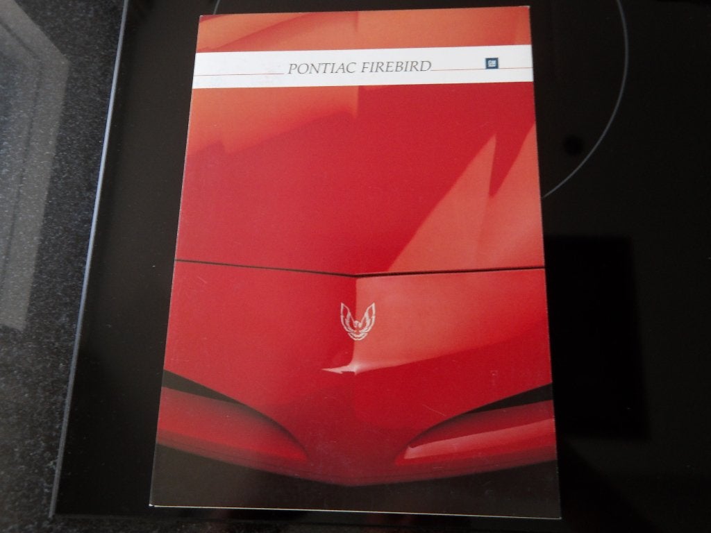 Pontiac Firebird Brochure - Origineel, Ophalen of Verzenden, Zo goed als nieuw, Overige merken, Pontiac