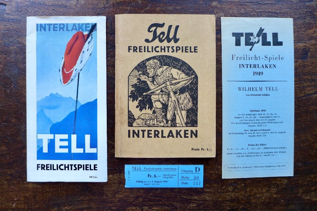 Diverse oude theater programmaboekjes, Ophalen of Verzenden, Gebruikt, Boek, Tijdschrift of Artikel