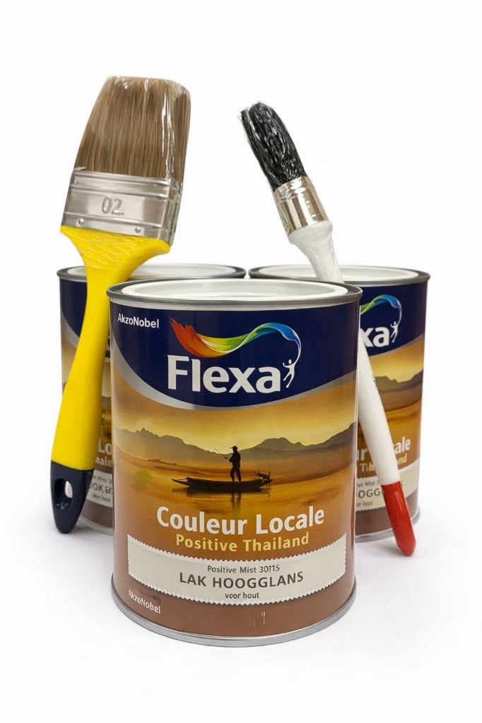 Flexa Couleur Locale Zijdeglans 6075 - SET 3 x 0,75 l –nieuw