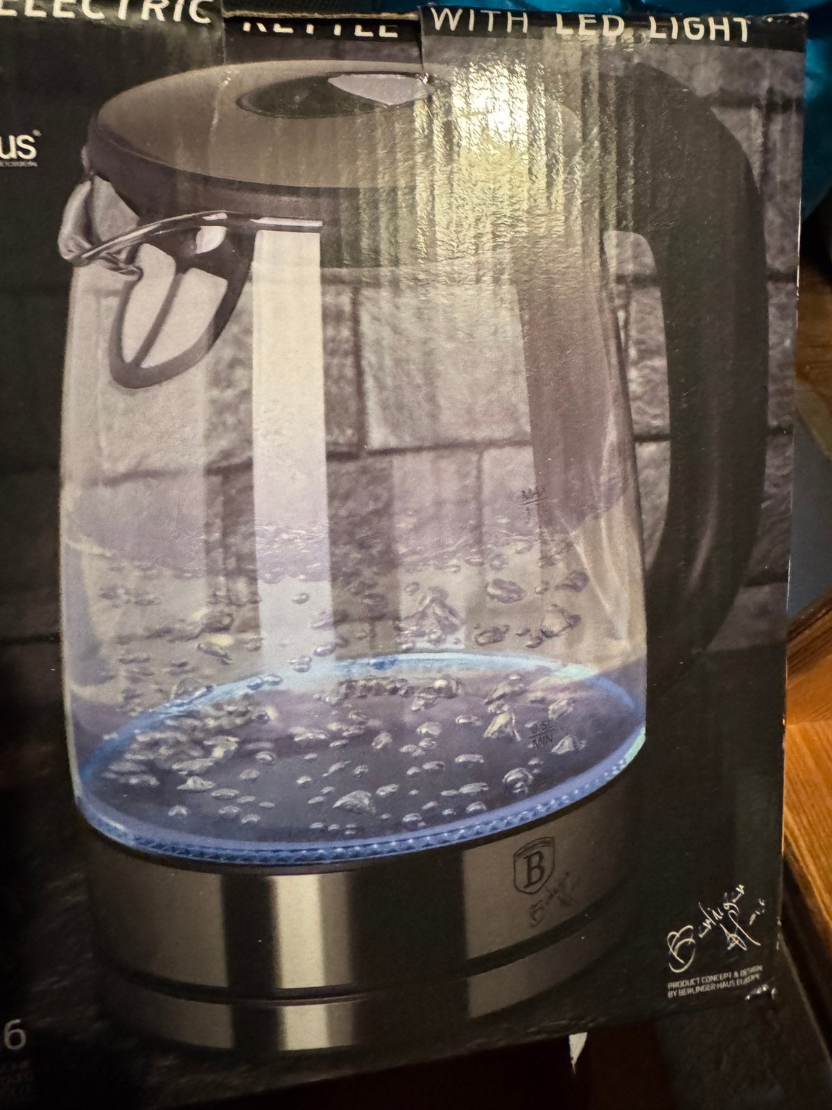 Nieuw waterkoker, Ophalen of Verzenden, Zo goed als nieuw
