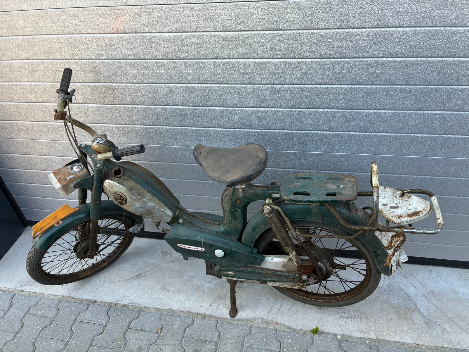 Rollend frame sparta tour inc onderdelen oldtimer brommer, Ophalen, Gebruikt, Overige typen, Sparta