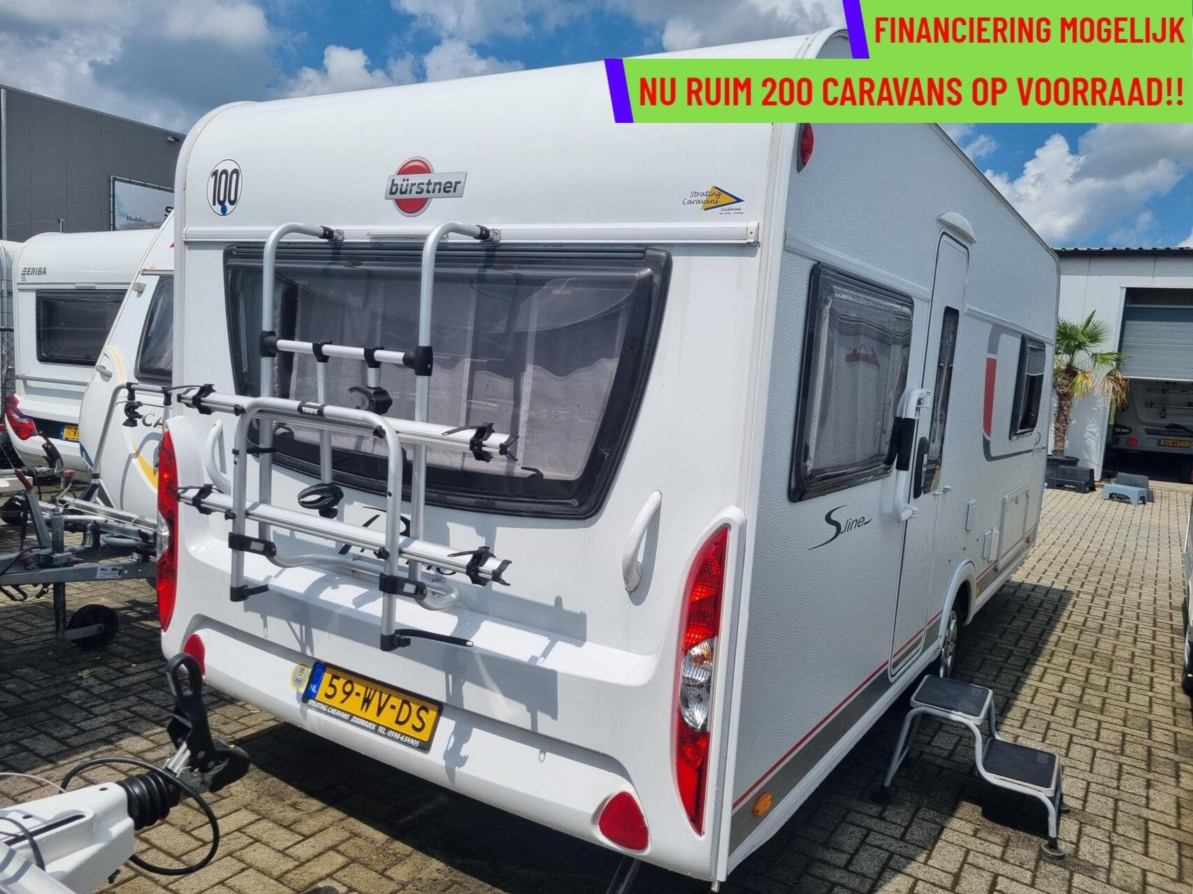 Buerstner Premio s line 490 TS MOVER + VOORTENT + DOUCHE, Rondzit, 7 tot 8 meter, Bedrijf, Bürstner