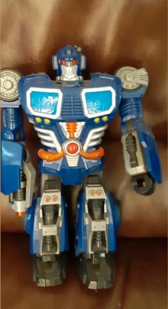Blauwe Transformer Robot Speelgoed, G1, Ophalen of Verzenden, Zo goed als nieuw