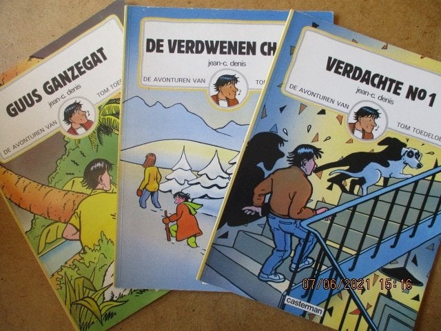 adv4132 tom toedeloe, Boeken, Stripboeken, Gelezen, Eén stripboek, Ophalen