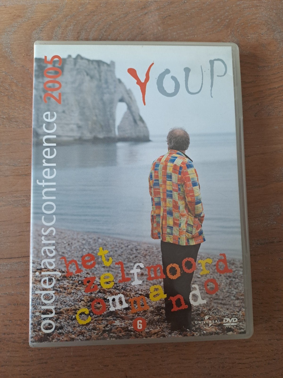 Youp van 't Hek - Oudejaarsconference 2005:Zelfmoordcommando, Stand-up of Theatershow, Alle leeftijden, Nederlands, Zo goed als nieuw