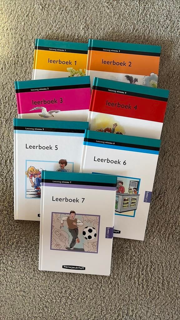 Leeslijn leerboek 1 t/m 7, Ophalen of Verzenden, Nieuw