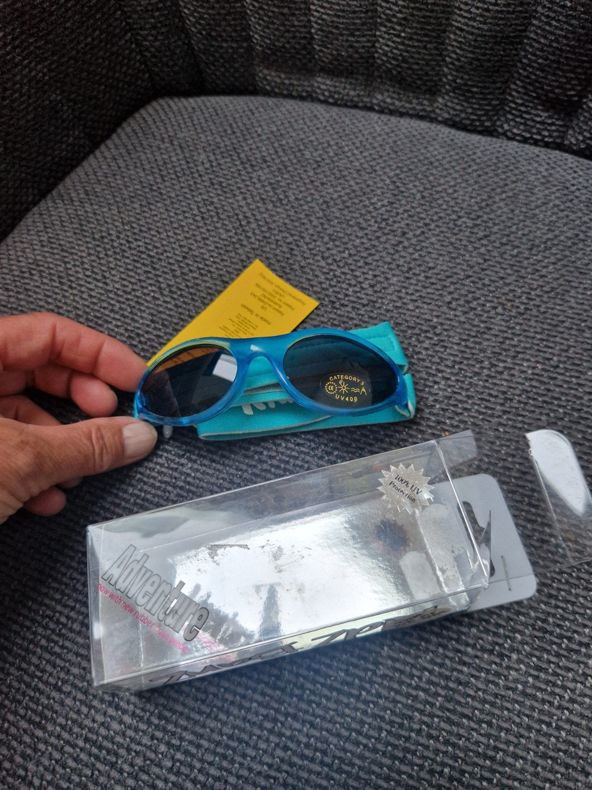 Kidz BanZ Zonnebril voor Kinderen - Blauw, Ophalen of Verzenden