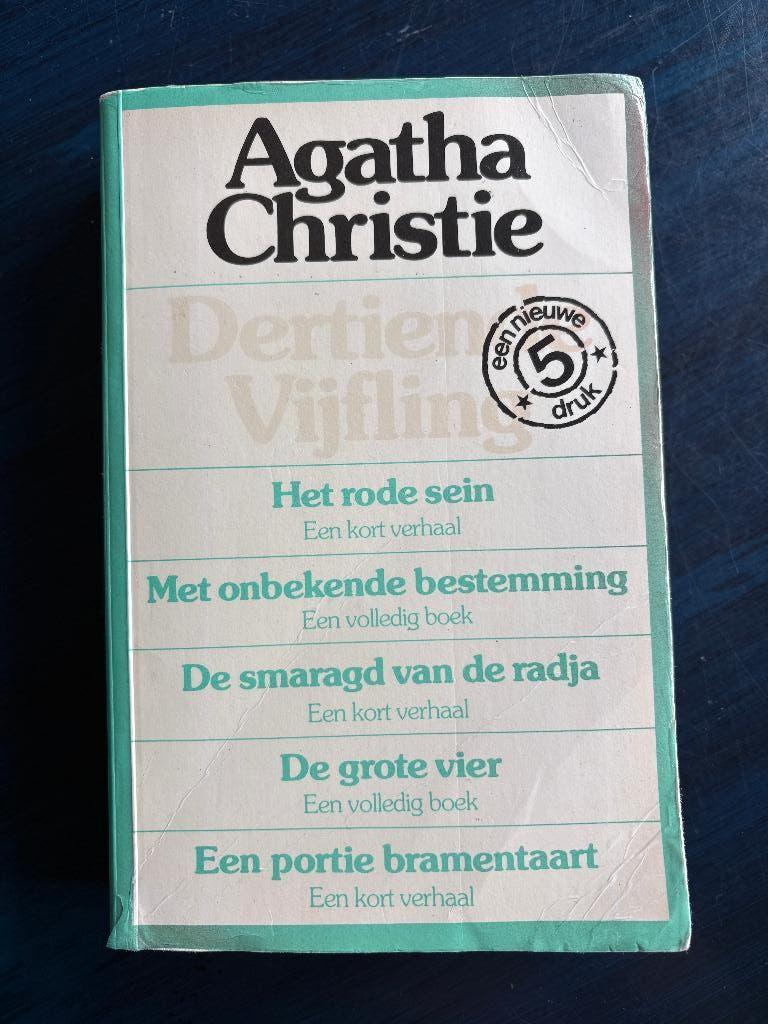 Agatha Christie; dertiende vijfling; onbekende bestemming, Ophalen of Verzenden, Gelezen