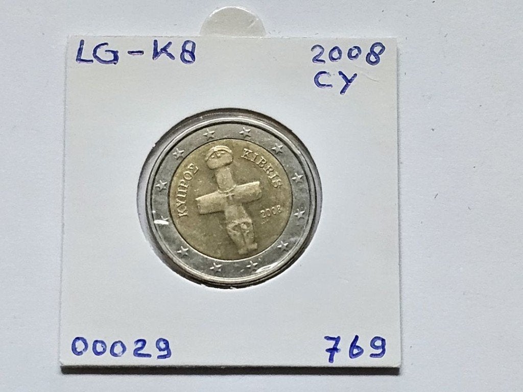 2-euromunt Cyprus (CY) 2008 Koers LG-K8, Postzegels en Munten, Munten | Europa | Euromunten, Ophalen of Verzenden, Cyprus, 2 euro