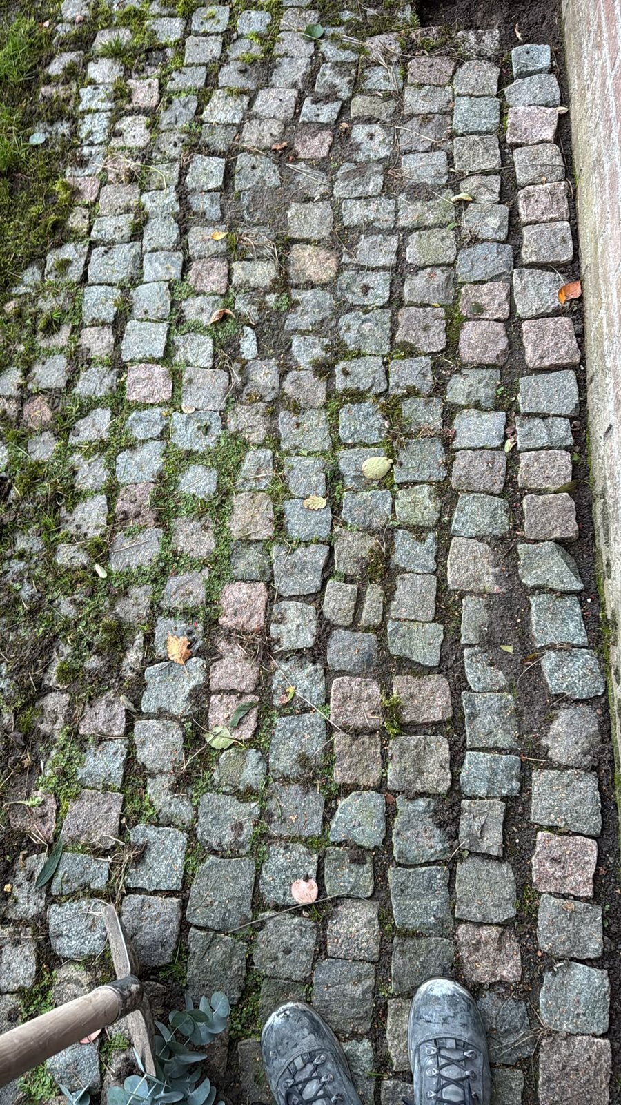 5 m2 kasseien is er al uit gehaald, Tuin en Terras, Ophalen, Overige typen, 5 tot 10 m², Zo goed als nieuw