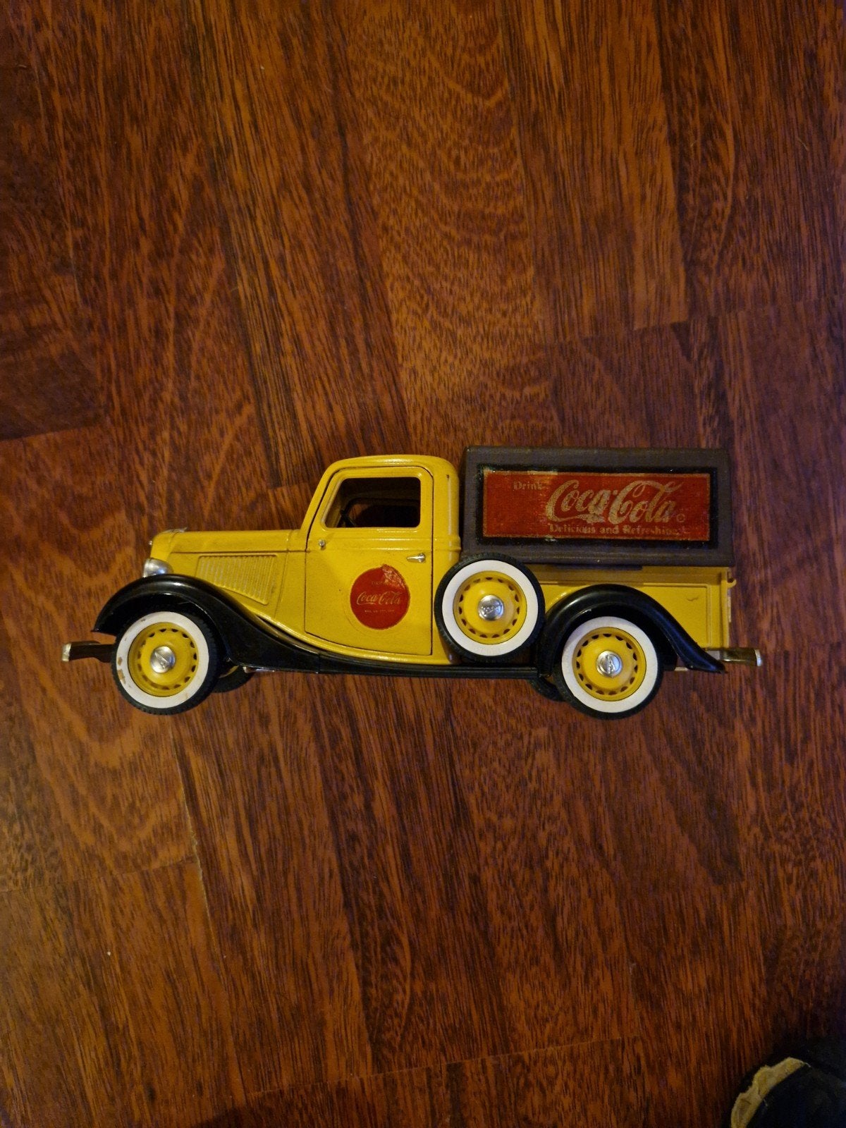 Vintage Coca-Cola Modelauto - 1934 Ford Pick-up, Ophalen of Verzenden, Gebruikt, Bus of Vrachtwagen, Overige merken