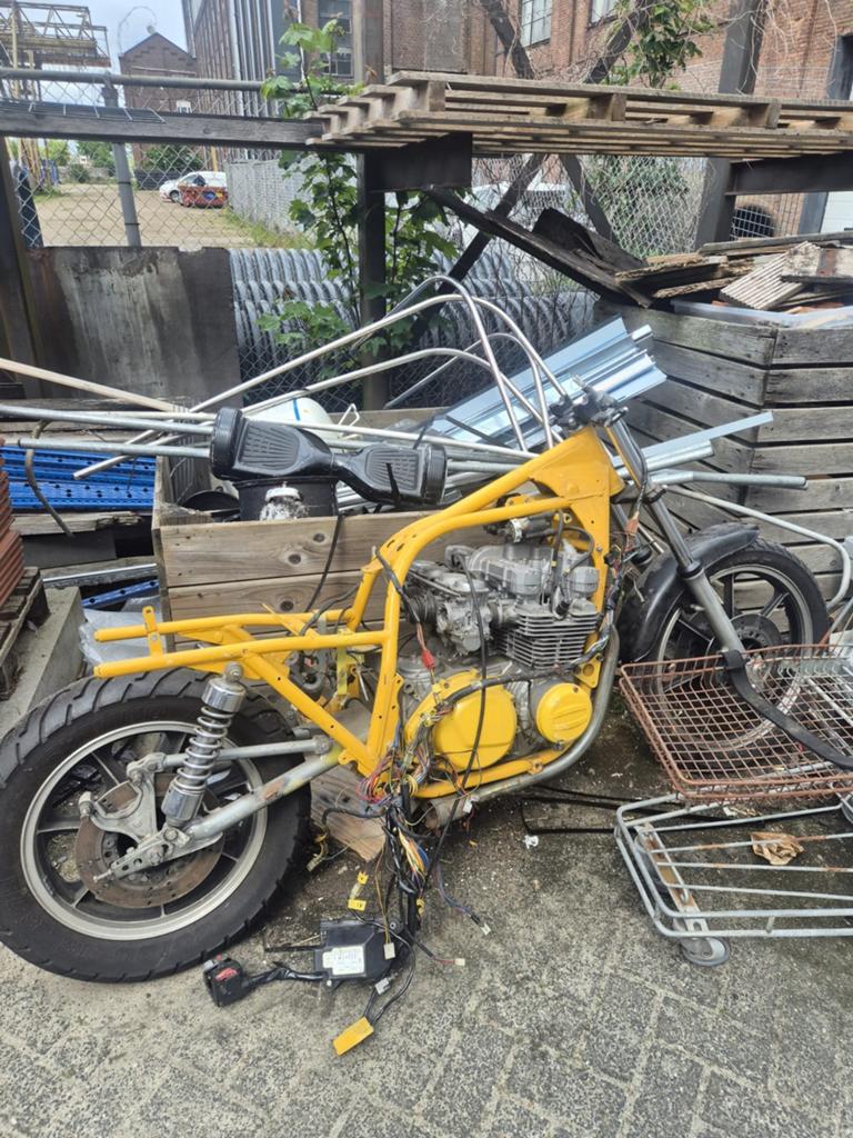 Kawazaki z750, Ophalen, Gebruikt