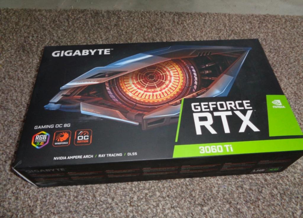 Gigabyte GeForce RTX 3060 Ti – krachtige gaming GPU!, Ophalen, Gebruikt, HDMI, GDDR6