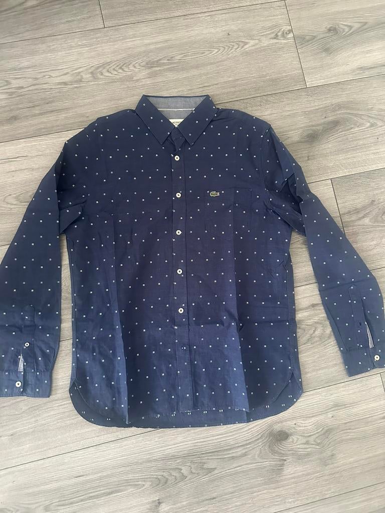 Lacoste blouse orogineel, Ophalen of Verzenden, Zo goed als nieuw, Blauw