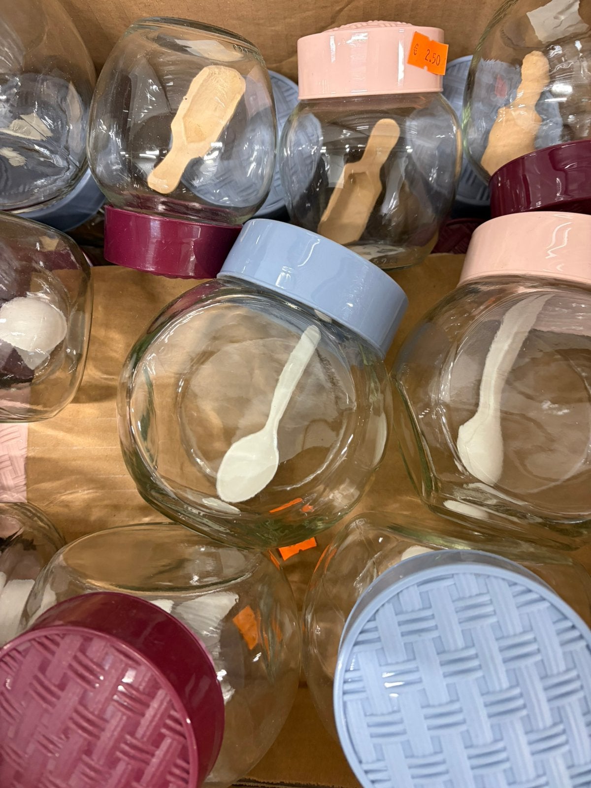 Glazen voorraadpot, Voorraadpot, Ophalen, Nieuw, Glas