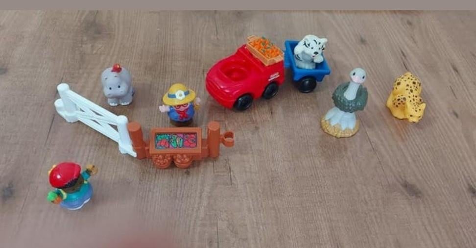Fisher-Price Little People Marktspeelset met dieren, Kinderen en Baby's, Speelgoed | Fisher-Price, Ophalen of Verzenden, Zo goed als nieuw