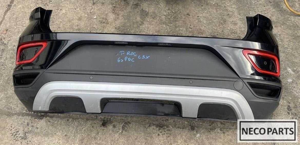 BUMPER VW T-ROC TROC ACHTERBUMPER T ROC LC9X ALLES LEVERBAAR, Auto-onderdelen, Carrosserie en Plaatwerk, Bumper, Volkswagen, Gebruikt