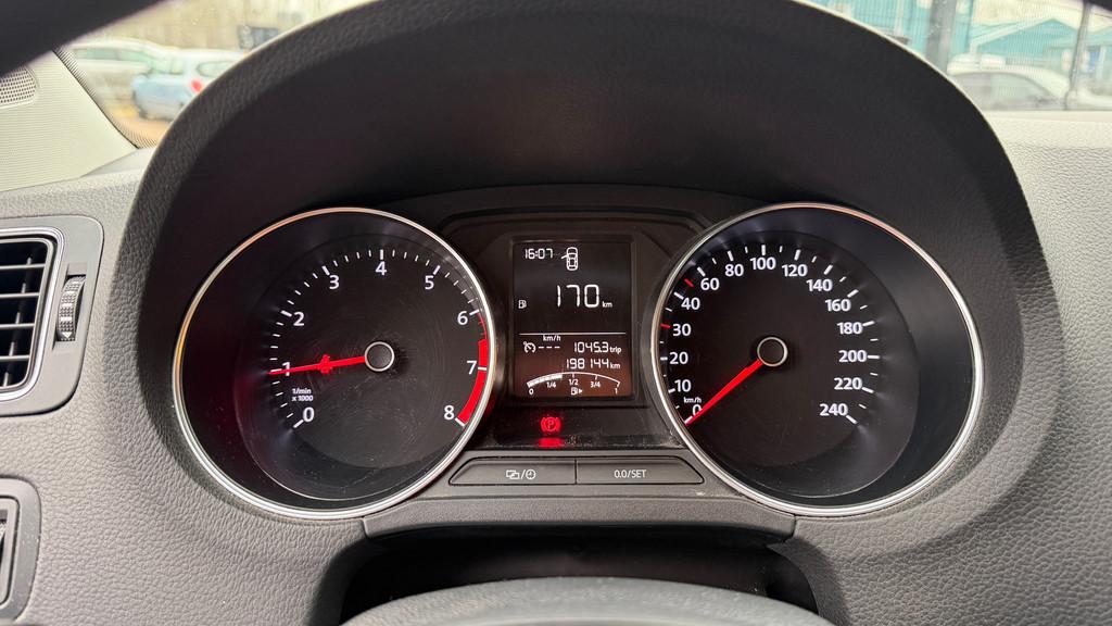 Volkswagen Polo 1.2 TSI Comfortline Airco|PDC, Auto's, Euro 6, 4 cilinders, Bruin, Origineel Nederlands