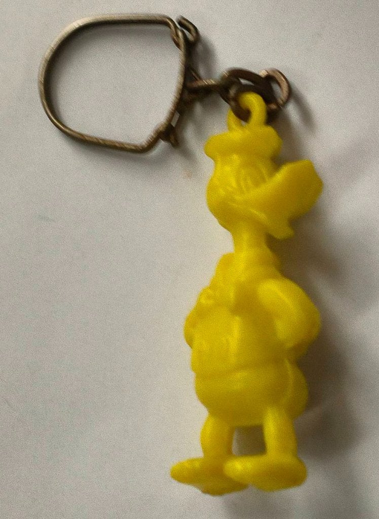 Donald Duck sleutelhanger (geel), Verzamelen, Ophalen of Verzenden, Zo goed als nieuw, Knuffel of Figuurtje