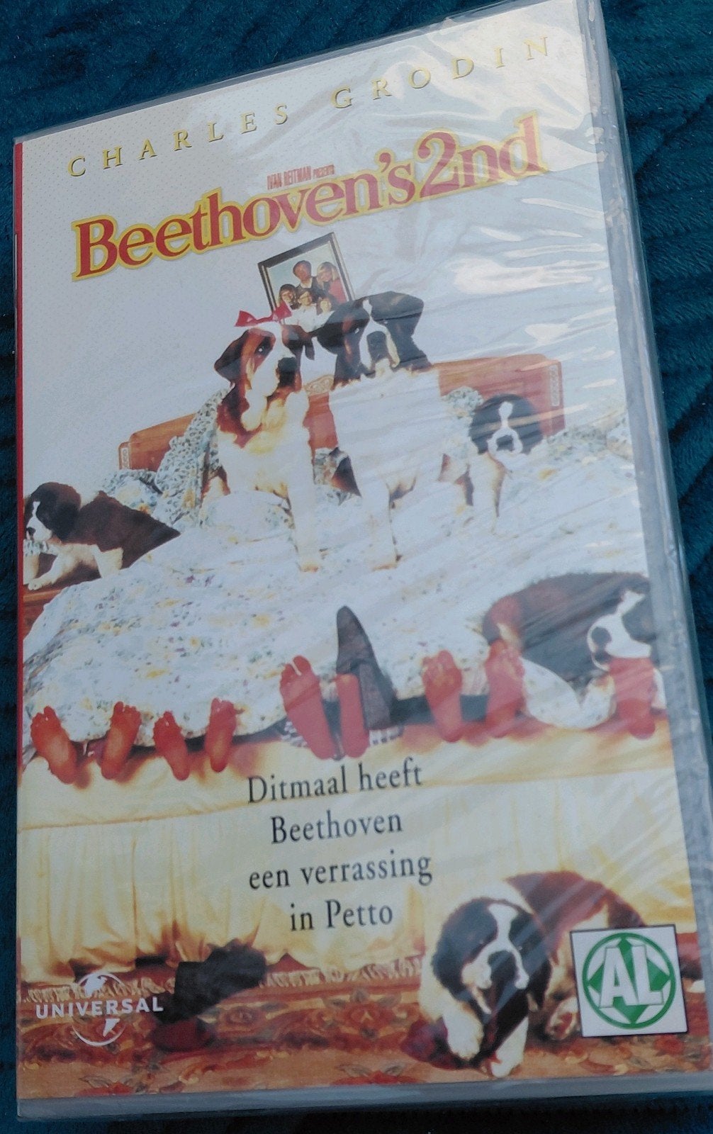 Beethoven's 2nd - VHS - Nieuw in verpakking, Alle leeftijden, Ophalen of Verzenden, Nieuw in verpakking