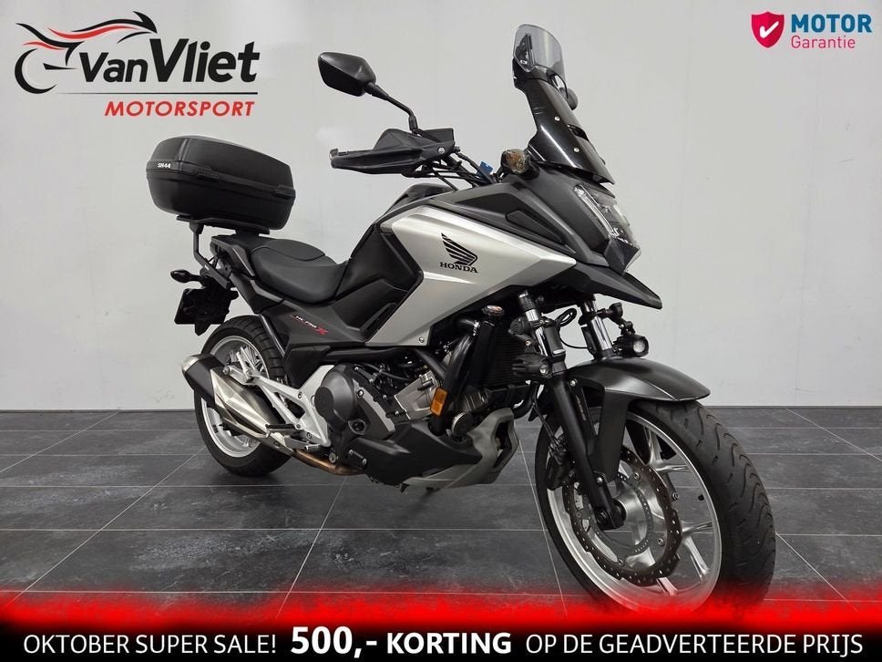 Zeer Mooie Honda NC750X DCT bj 2018 Topkoffer NC 750 X, 2 cilinders, Bedrijf, Onbekend, Overig