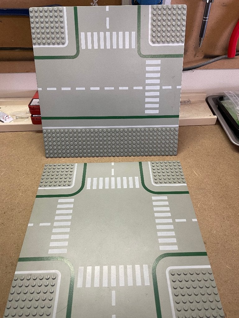 LEGO – Grondplaten – Verkeer, Gebruikt, Overige thema's, Lego, Ophalen of Verzenden