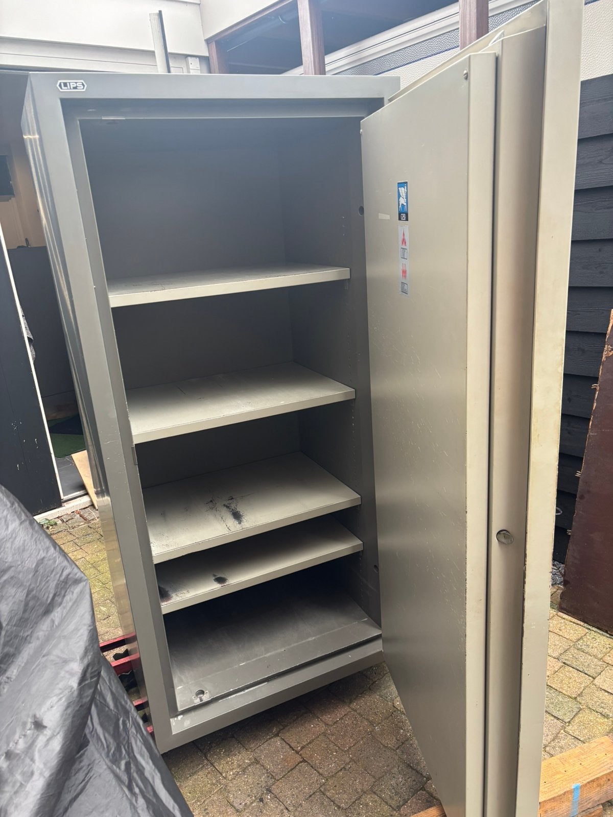 Kluis - lipskluis - brandkast - safe - brandkluis - lips, Ophalen, Zo goed als nieuw, Brandkast