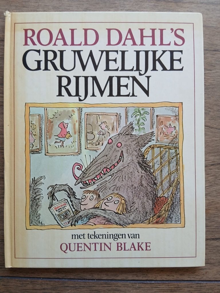 Gruwelijke rijmen van Roald Dahl (hc), Boeken, Verzenden, Gelezen, Sprookjes