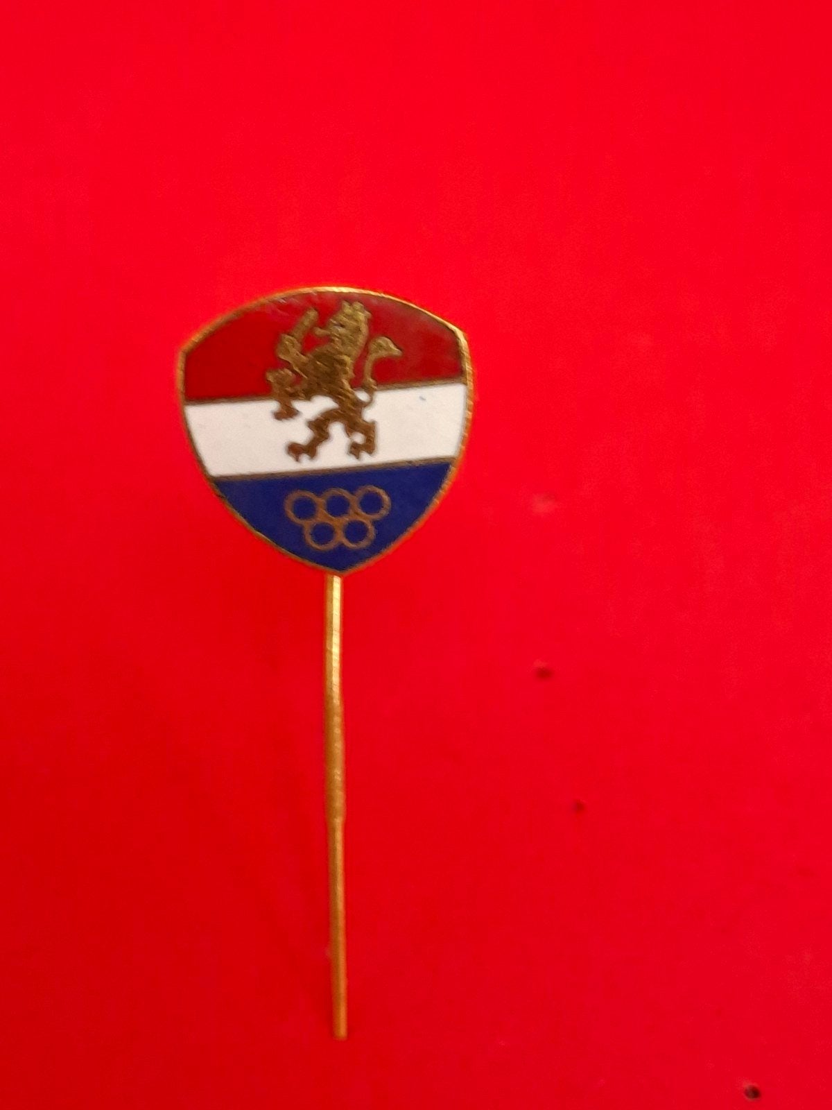 Olympische speld Nederland, Ophalen of Verzenden, Sport