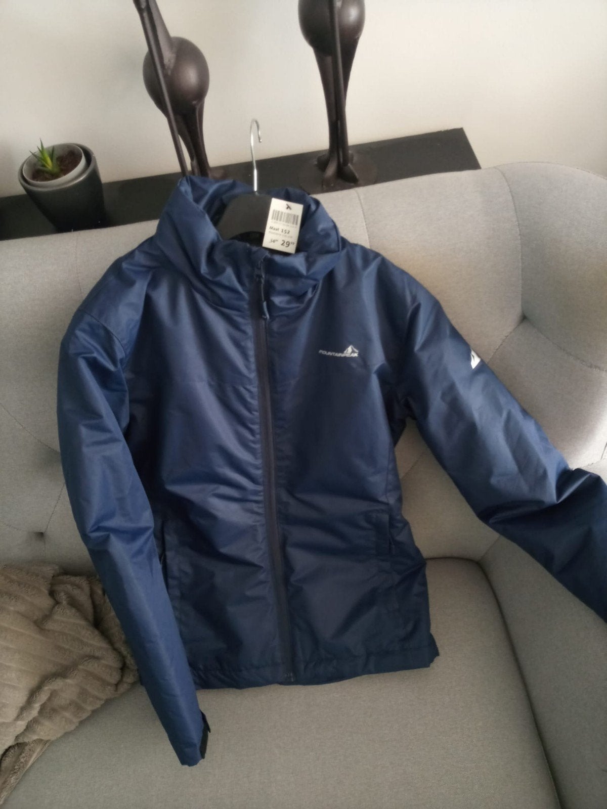 Mountain Warehouse jas, maat 152, nieuw met kaartje, Ophalen, Blauw, Maat 42/44 (L), Nieuw