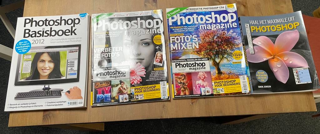 Gratis tijdschriften, photoshop en reizen, Boeken, Tijdschriften en Kranten, Ophalen, Gelezen