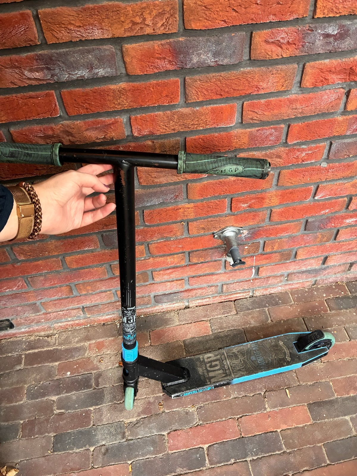Madd Gear Pro Stuntstep Carve - Blauw Grijs, Ophalen, Zo goed als nieuw, Overige typen
