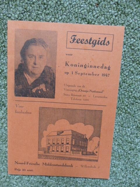 Koninginnedag 1947 1962 1963 1965, Ophalen of Verzenden, Gebruikt, Nederland, Overige typen