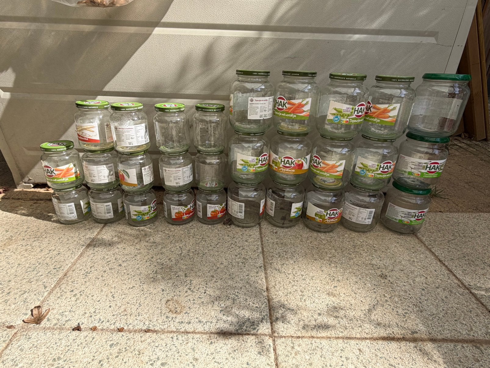 Hak potten (wecken / inmaken), Ophalen, Zo goed als nieuw, Glas, Pot, Bus of Blik