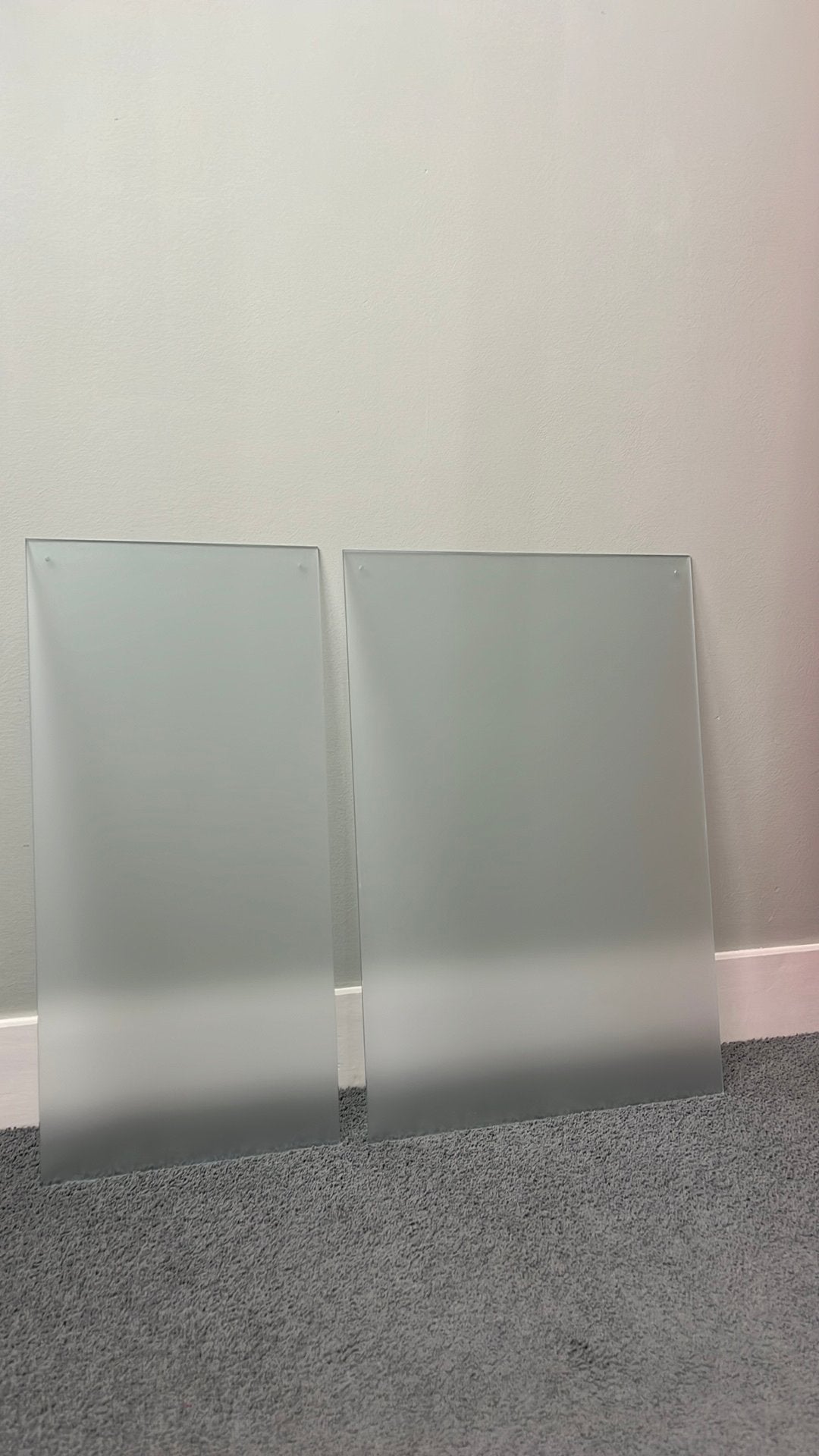 Melkglas, matglas, anti-inkijk ramen., Ophalen, Gebruikt, Minder dan 80 cm, Minder dan 80 cm